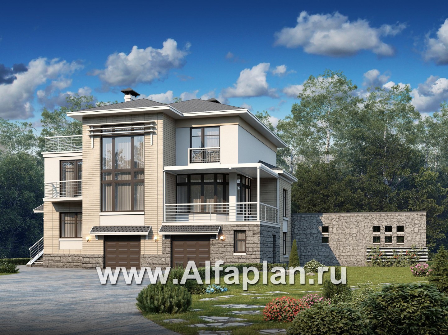 Проекты домов Альфаплан - Бассейн для загородных домов 77А,Б, 94А, 134Б, 394А - основное изображение