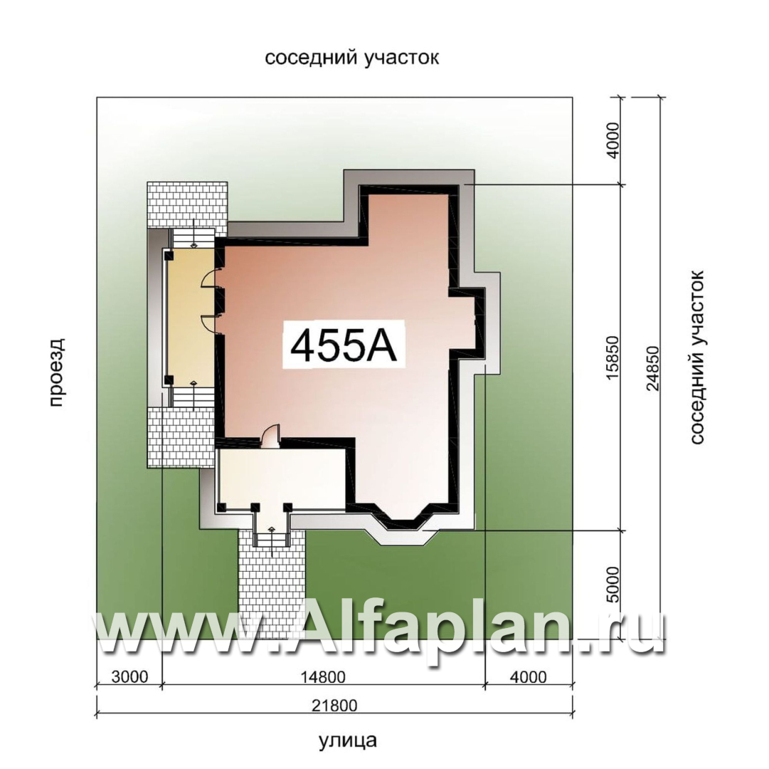 Проекты домов Альфаплан - «Галатея» - двухэтажный коттедж в традиционном стиле - дополнительное изображение №3